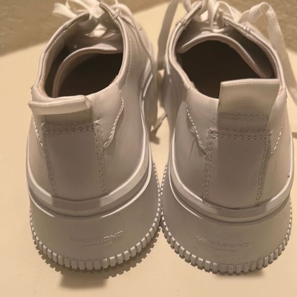 Vagabond Women's Size 40 Stacy Platform Sneakers White Leather Chunky Classic - Picture 3 of 10